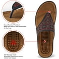 thumbnail image 4 of Atoshopce Womens Sandals Flip Flops for Women with Arch Support Cushion Summer Casual Rhinestone Massage Wedge Sandal, 4 of 8