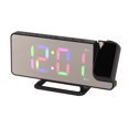 thumbnail image 1 of LED Mirror Alarm Clock, Digital Projection Clock with Snooze for Bedroom, 1 of 7