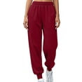 thumbnail image 2 of Maean Sweatpants for Womens Jogger Sweat Pant Elastic Waist Running Lounge Pant Workout Athletic with Pockets, 2 of 7