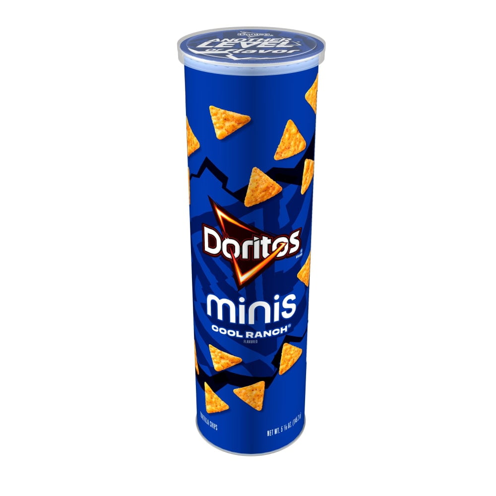 Doritos Minis Cool Ranch Minis Tortilla Snack Stacks Crisps Chips 5.13 oz - 5 Pack