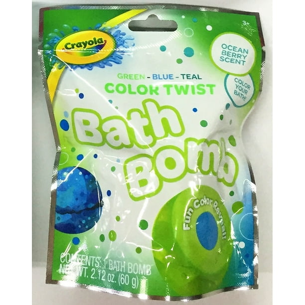 Crayola Jumbo Green Fizzie Bath Bomb