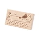 thumbnail image 4 of Sello de madera decorativo DIY Craft Tema de gato Portátil Creativo Versátil para Foto Estilo F, 4 of 9