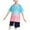Green, variant on Cethrio Boys Athletic Outfit Sets, Quick-dry Activewear Basketball T-shirts and Shorts Sets Pink Size 10-12