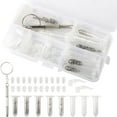 thumbnail image 5 of Eyeglasses Repair Kit, Optical Repair Tool, Repairing Assortment Kit with Screwdriver, Screw, Nut, Nose Pad and Washer, 5 of 8