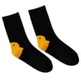 thumbnail image 2 of Calcetines de ganso con dibujos de animales, divertidos calcetines casuales de algodón, calcetines navideños para el hogar y la cama. Negro, 2 of 4