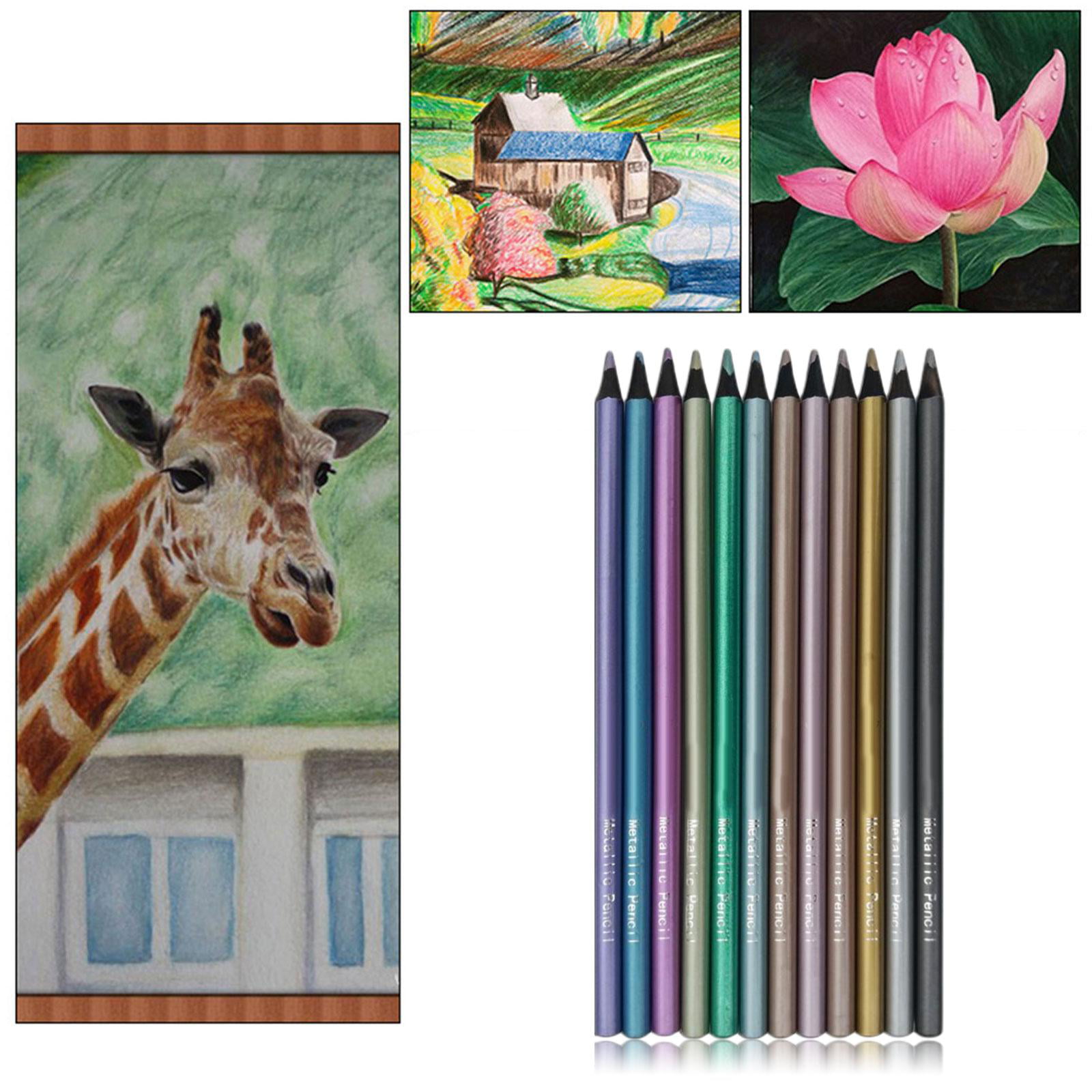 Dropship Art Colored Pencils 12 Colors Wooden Pencil Set For Kids Painting  Drawing Graffiti Tools Crayon Stationery Boxed Non-Toxic to Sell Online at  a Lower Price