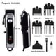 thumbnail image 4 of Máquina Para Cortar Cabello Cortadora De Pelo Inalambrica Trimmer Professional Con Ajuste De Longitud Recargables, 4 of 4