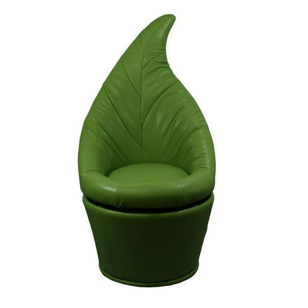 Leather 2025 leaf chair