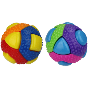 Multipet Theo TPR Ball Dog Toy, 8 Squeakers