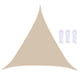 thumbnail image 4 of Toldo para Jardín, Toldo para Patio, Parasol, Bloque , Exterior, / Beige / Naranja Zulema Sun Shade Sail, 4 of 8