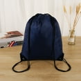 thumbnail image 4 of UDIYO 12 Colors Optional Drawstring Backpack Bags Sack Pack Tote Sport Storage Polyester Bag for Gym Traveling, 4 of 6