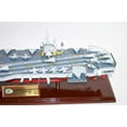 thumbnail image 6 of USS Ronald Reagan (CVN-76) Aircraft Carrier Model,Navy,Scale Model,Mahogany,Nimitz Class, 6 of 7