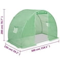 thumbnail image 2 of vidaXL Greenhouse Outdoor Grow House Green House for Plant Growing Gardening, 2 of 10