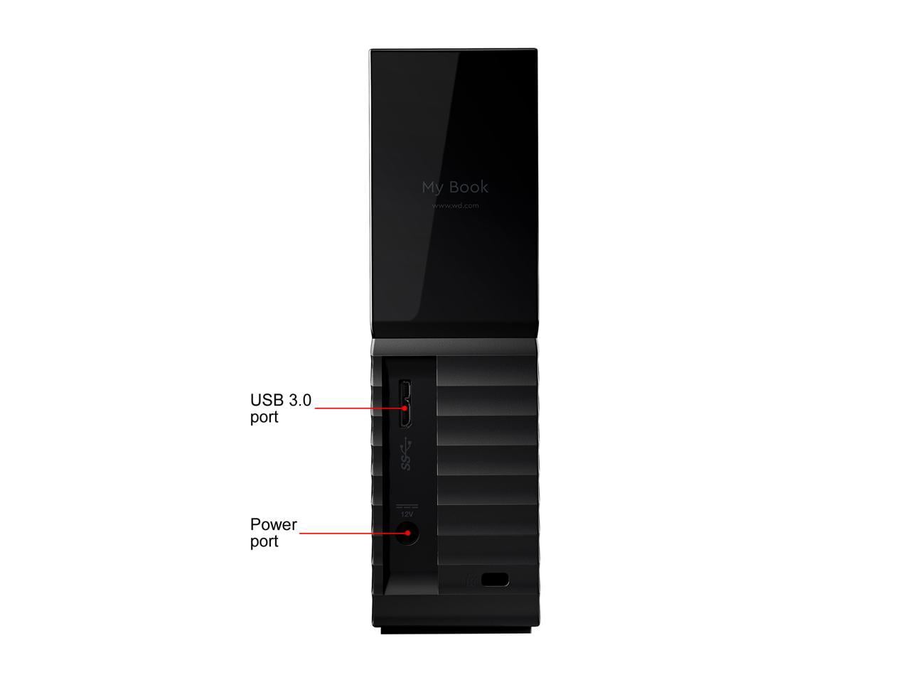 WD 4TB My Book Desktop, Compact External Hard Drive - Easy Backup