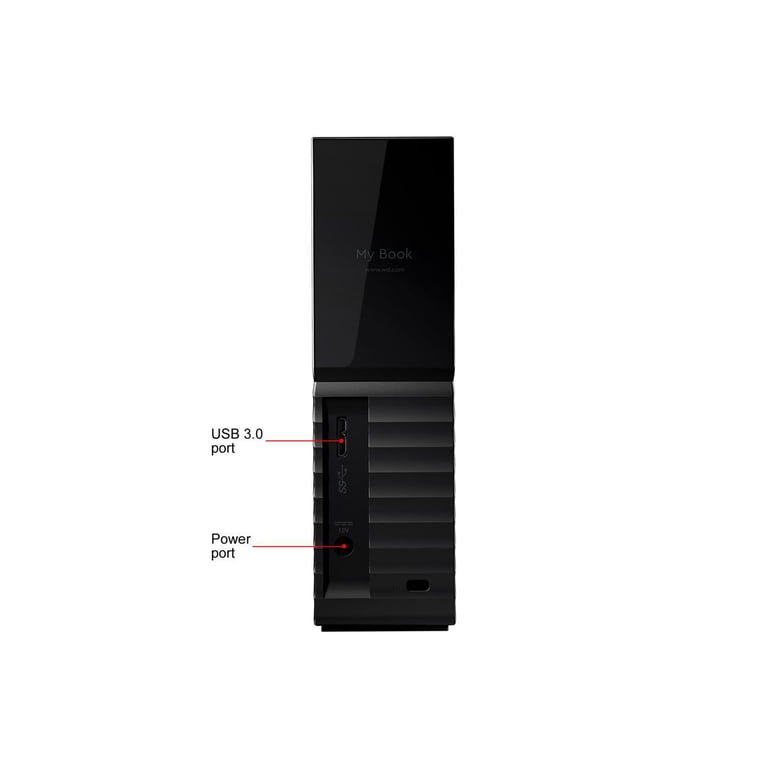 WD 4TB My Book Desktop, Compact External Hard Drive - Easy Backup