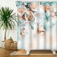 thumbnail image 7 of Butterfly Shower Curtains Flower Plants Printed Chinese Style Polyester Waterproof Fabric Bathroom r Curtains, 7 of 7