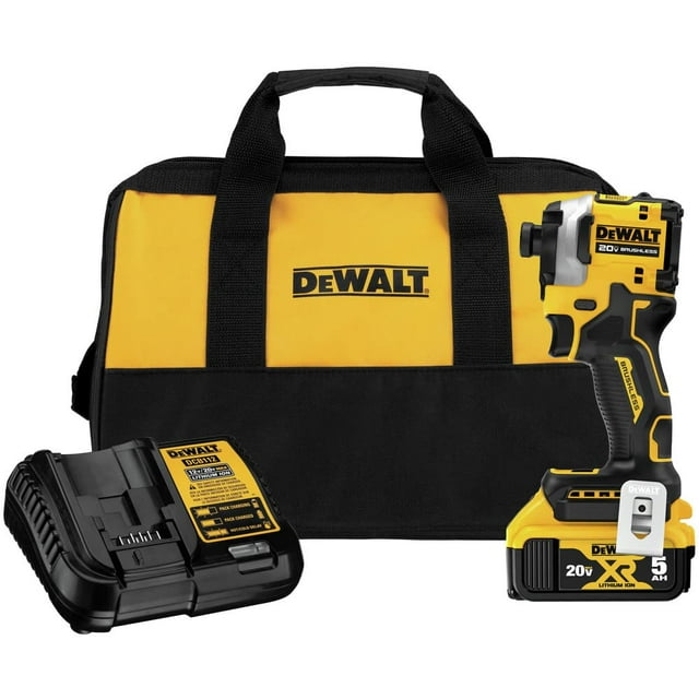 Destornillador de impacto DEWALT ATOMIC 20V MAX 1/4" con batería DCF850P1