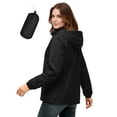 thumbnail image 7 of Maplenight Packable Rain Jackets for Women Waterproof Windbreaker Lightweight Zip Up Hooded Raincoats for Outdoor Travel Hiking, 7 of 7
