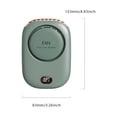thumbnail image 4 of FLhrweasw Ventilador Cintura Mini Ventilador Portátil Multifuncional Sin para Exteriores (verde), 4 of 6