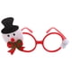 thumbnail image 1 of Gafas rre de Navidad Hombre de Nieve Novedad Anteojos Vacación Lentes de Foto BLESIY Gafas de fiesta de muñeco de nieve, 1 of 8