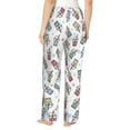 thumbnail image 6 of Pajama Pants Women - milk tea No.802 Soft Breathable Sleep & Lounge Pants for Women, Comfy Casual Pj Pants Bottoms with Pockets, 6 of 7