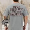 thumbnail image 3 of I Love My Girlfriend T-Shirt, Funny Boyfriend Gift, I Heart My Girlfriend Shirts, Valentine Shirt Gift, Hot Girlfriend TShirt, 3 of 5