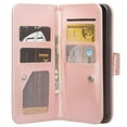 thumbnail image 3 of For Samsung Galaxy Note 9 Case, Cute Flip Folio [Kickstand] Glitter Leather Wallet Coverwith ID & Card Slots & Pocket Phone Case for Girls Women - Rose Gold, 3 of 6