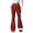 Wine, variant on Fleece Lined Yoga Pants for Women thermal Bootleg Pants Winter Workout Flare Leggings White S(S)