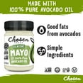 thumbnail image 5 of Chosen Foods 100% Pure Avocado Oil Classic Mayo 12 oz Jar, 5 of 5