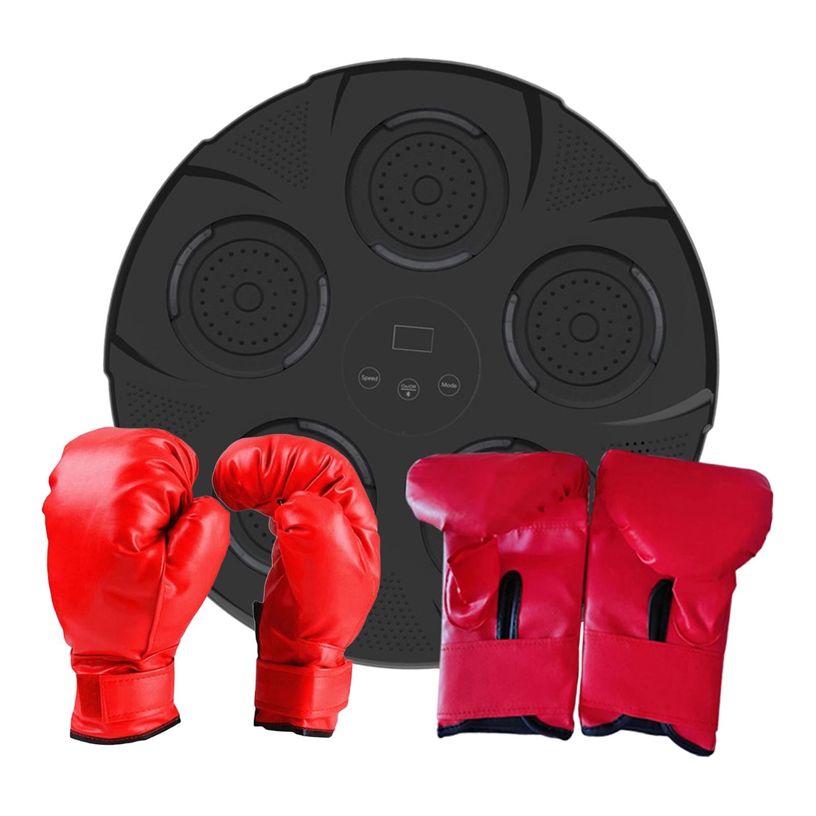 Baoblaze Electronic Boxing Machine Boxing Training Equipment for Focus Reaction Sanda Black Adults Gloves