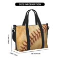 thumbnail image 5 of Sigee Vintage Baseball for Hand Travel Bag,Sports Tote Gym Bag for Men and Women, 5 of 7