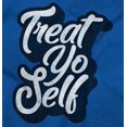 thumbnail image 2 of Treat Yo Self Funny Parks Rec Quote Women Plus Size Hoodie Brisco Brands 3X, 2 of 4