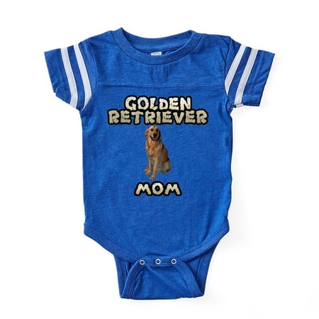 

CafePress - Golden Retriever Mom - Cute Infant Baby Football Bodysuit