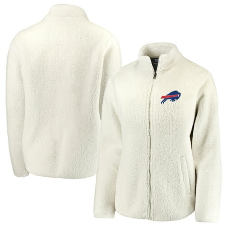 Buffalo Bills NFL Pro Line by Fanatics Branded Women's Sherpa Full-Zip Jacket -