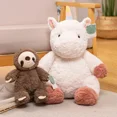 thumbnail image 5 of Animal dulce oso dinosaurio perezoso elefante perezoso juguete de peluche suave muñeca de peluche de dibujos animados almohada de bebé regalo379, 5 of 5