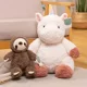 thumbnail image 5 of Animal dulce oso dinosaurio perezoso elefante perezoso juguete de peluche suave muñeca de peluche de dibujos animados almohada de bebé regalo372, 5 of 5