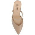 thumbnail image 4 of Journee Women's Yvon SuperNatural Shades Narrow Width Pointed Toe Mule Pumps, 4 of 9