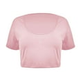 thumbnail image 4 of T-shirts pour Femmes, Solide, Aguichant, Hot Girl, Col Carré, Ajusté, T-Shirt, Haut Décontracté, Femmes, RD2 m, 4 of 4