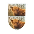 thumbnail image 5 of Wukai Yak Print Garden Flag 12.5x18 Inch Double Sided Sun-resistant Rain-resistant, Wrinkle-resistant Colorfast(Only Flag), 5 of 7