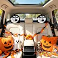 thumbnail image 4 of Homellea Husky Dog Car Headrest Covers, 9.84 Inch Double-Sided Printed Stretch Fabric Seat Head Rest Protectors for Cars, Trucks, SUVs, Interior Decor and Auto Accessories Set, 4 of 7