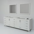 thumbnail image 5 of Lexora White Double Bath Vanity and 34 in. Mirrors, 5 of 9