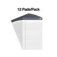 thumbnail image 2 of TRU RED Notepads 5" x 8" Narrow Ruled White 50 Sheets/Pad 12 Pads/Pack TR57360, 2 of 8