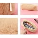 thumbnail image 4 of Estuche de peluche esponjoso para papelería, monedero y neceser de maquillaje para adolescentes, niñas, niños y estudiantes (rosa claro), 4 of 4