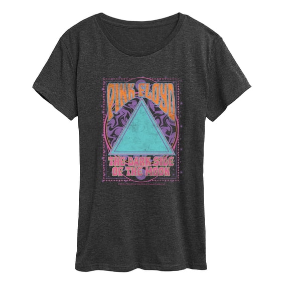 Pink Floyd - Dark Side of The Moon Pink Floyd Women's Short Sleeve Graphic T-Shirt
