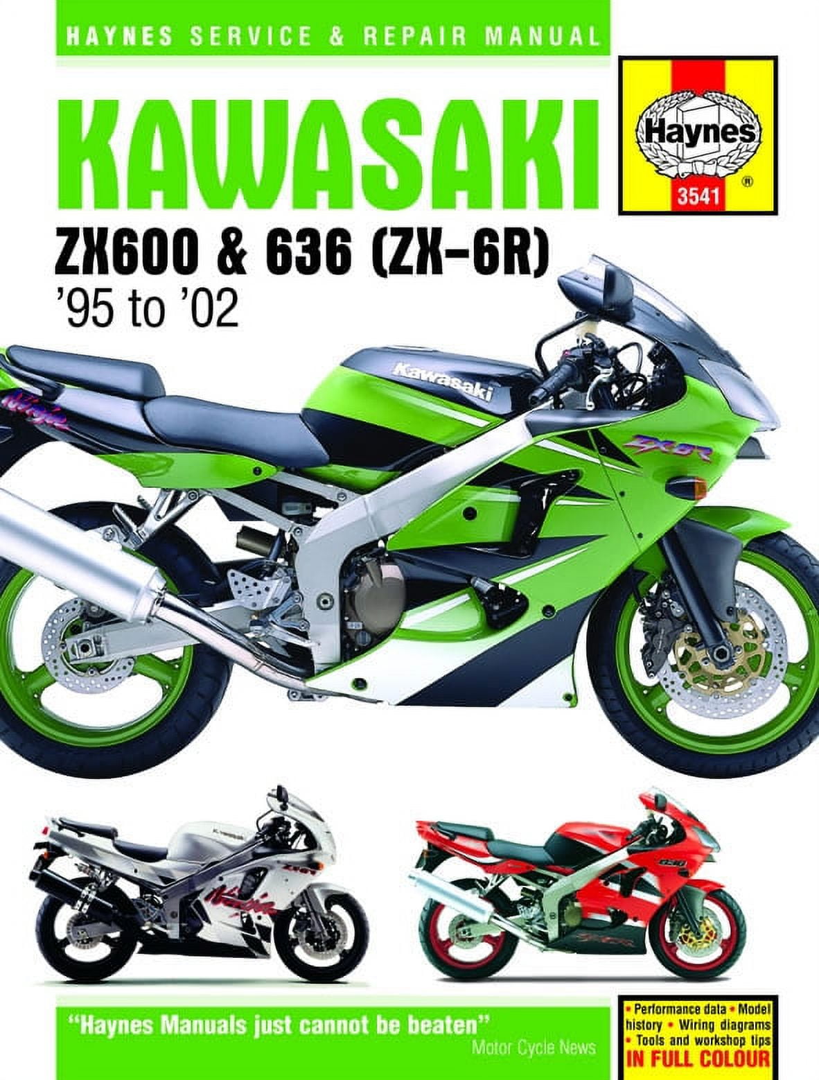 Kawasaki Z1000, Z1000SX & Versys (10-16) Haynes Repair