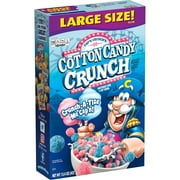 Cap'n Crunch Breakfast Cereal, Cotton Candy Crunch, 15.4 oz Box