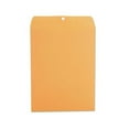 thumbnail image 2 of Kraft Clasp Envelope 93, Square Flap, Clasp/Gummed Closure, 9.5 x 12.5, Brown Kraft, 100/Box, 2 of 6