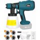 thumbnail image 1 of Rociador de Pintura Inalámbrico para Bos*ch Batería de 18v, Pistola Rociadora de Pintura HVLP de 200W con Motor sin Escobillas para Gabinetes Autos Paredes Muebles Pintura de Casa (Solo Herramienta), 1 of 7