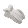 thumbnail image 2 of Almohada para rodillas Macarena soporte para piernas espuma viscoelástica Gris claro, 2 of 8