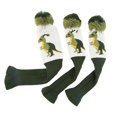 thumbnail image 1 of Funda para la cabeza de golf tejida Zulema 3 piezas con pompones, 1 of 8